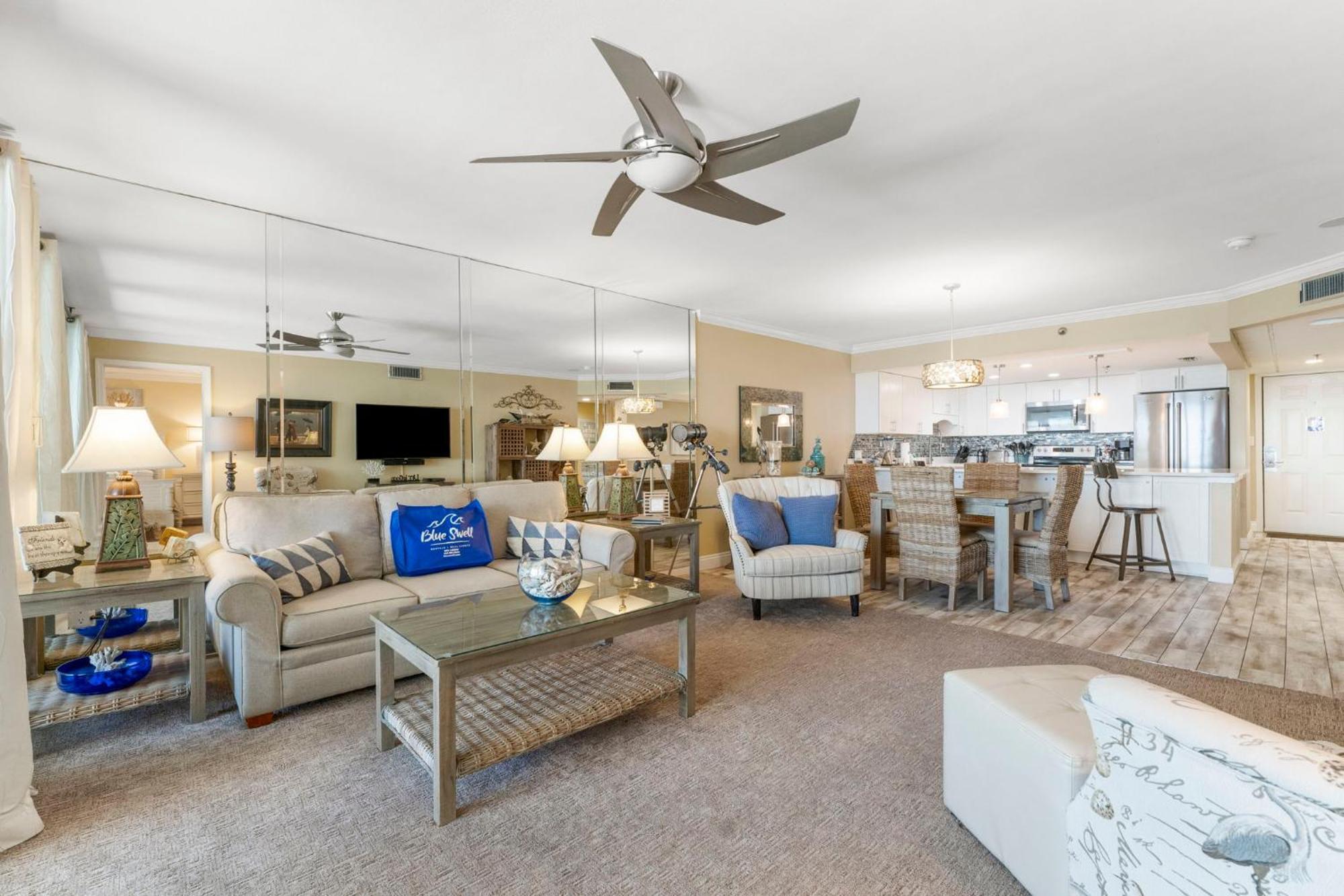 Stunning 2/2 Designer Condo W Coastal Appeal Right On The Gulf! Panama City Beach Zewnętrze zdjęcie