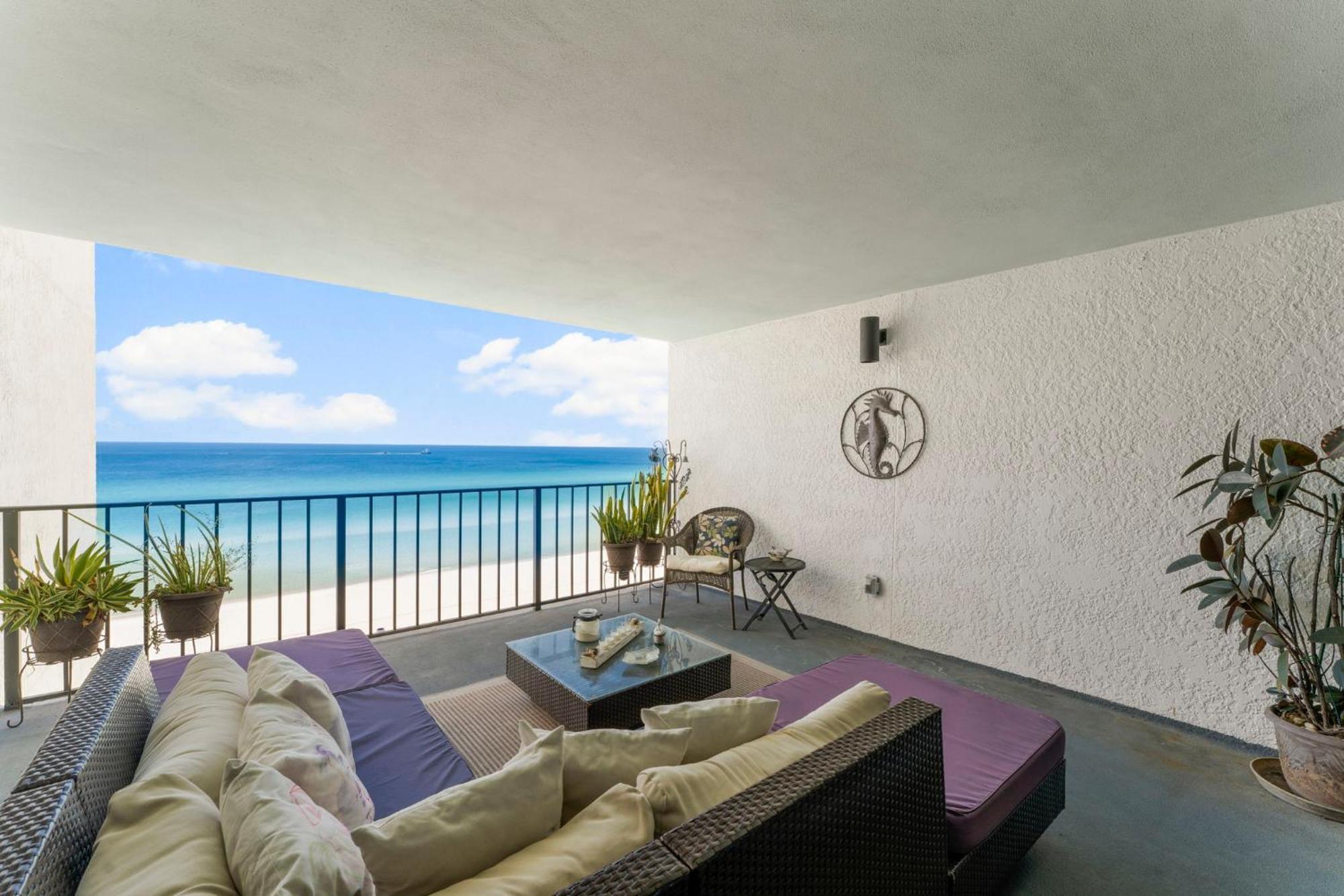 Stunning 2/2 Designer Condo W Coastal Appeal Right On The Gulf! Panama City Beach Zewnętrze zdjęcie