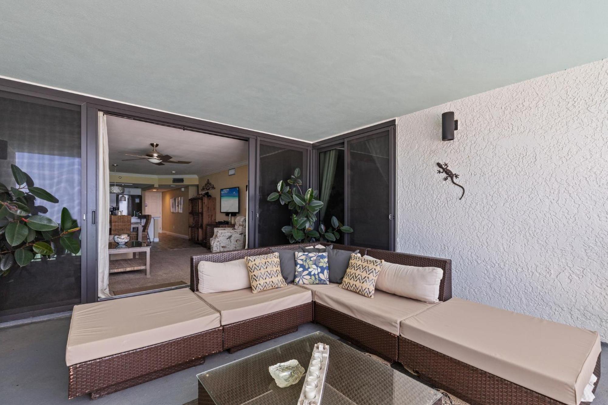 Stunning 2/2 Designer Condo W Coastal Appeal Right On The Gulf! Panama City Beach Zewnętrze zdjęcie
