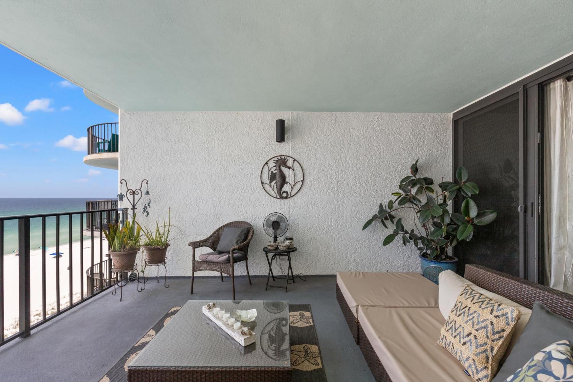 Stunning 2/2 Designer Condo W Coastal Appeal Right On The Gulf! Panama City Beach Zewnętrze zdjęcie